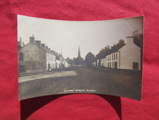 Postcard  post card  Ireland  Irish   Church Street St  KILREA RH Spratt RPPC