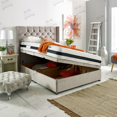 Ottoman storage plush - ottoman,
