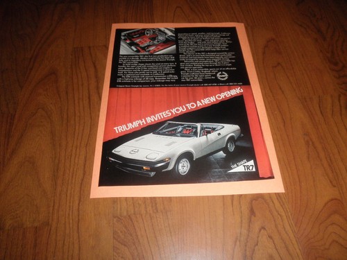 Vintage triumph tr7 1979 - vintage,