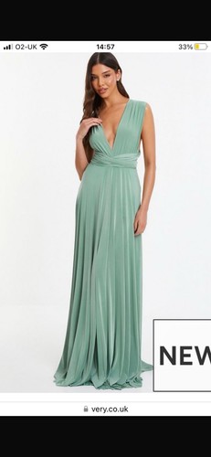 Quiz sage green - green, dresses
