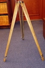 Vintage Surveyors Tripod - Oak