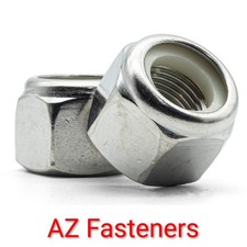 5/8 BSW Whitworth Nyloc Nut