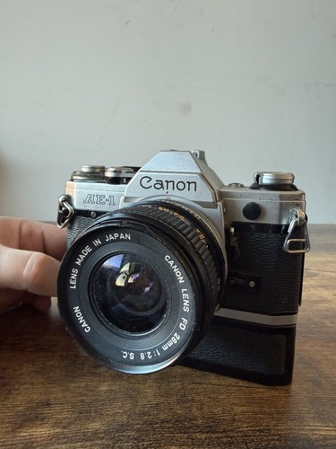 Canon program film camera - film,