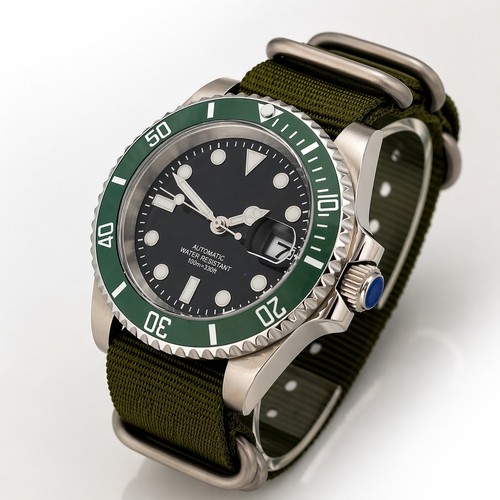 Automatic green and - automatic, black