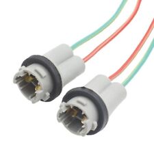 2x 501 W5W T10 BULB HOLDER SOCKET PRE WIRED LED HALOGEN LAMP RUBBER SEAL PLASTIC