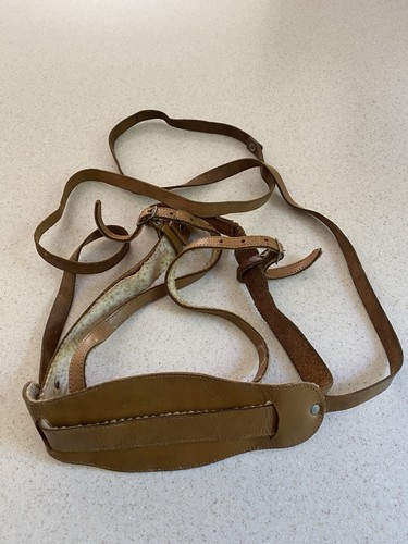 Vintage leather baby - vintage, reins