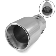 Exhaust Tip Trim Tail End Pipe Muffler Chrome For Nissan Primera Skyline Patrol