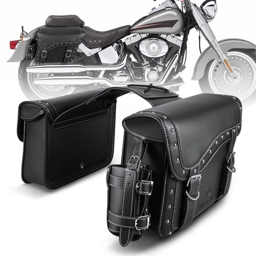 Motorcycle saddle bags side - saddle,