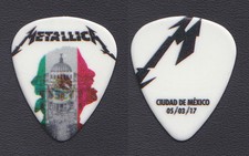 Metallica James Hetfield Mexico City 3/5/17 Guitar Pick - 2017 WorldWired Tour