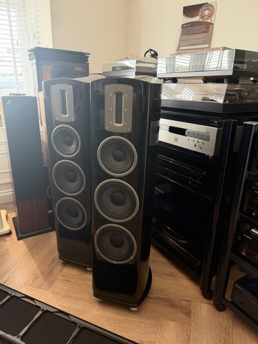 Quad speakers piano - speakers,, black