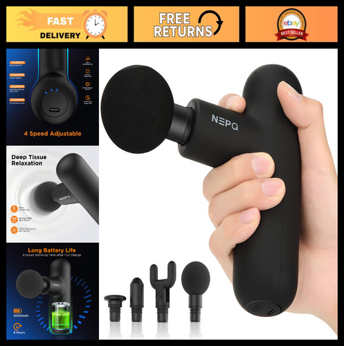 Portable mini massage gun - gun,