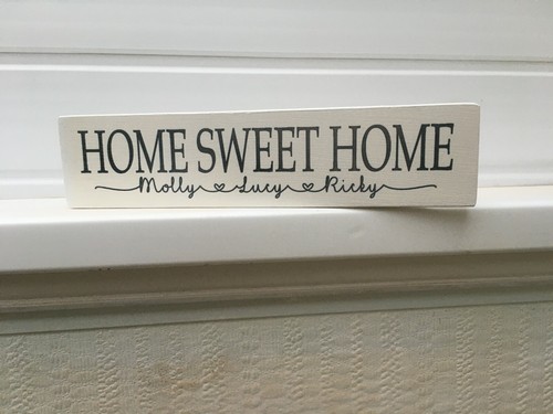 Home sweet personalised - sweet,