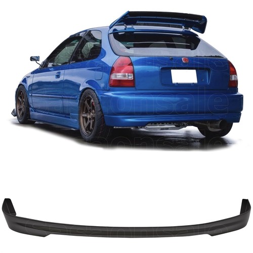 Rear bumper lip spoiler for - spoiler,