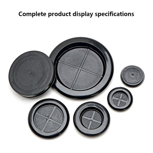 Black blanking grommets rubber - blanking,