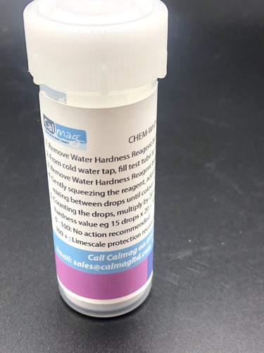 Water hardness test kit - test,