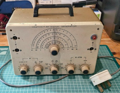 Heathkit valve rf signal - rf-1u,