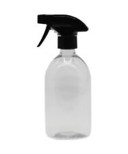 10x 500ml Empty Plastic Trigger Bottle Car Cleaning Hand Spray Garden Clear PET