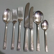 Windsor Design EPNS Silver Plate Place Setting Thomas Turner & Co Sheffield