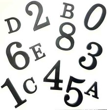 LARGE 7" BLACK HOUSE DOOR