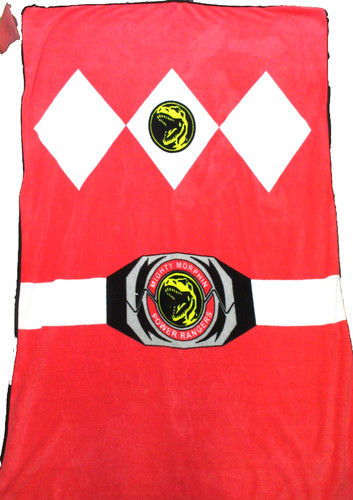 Power rangers fleece throw - rangers,