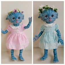 16inch Fairy Elf Baby Tinky Already Painted Finished Reborn Doll Full Body Vinyl