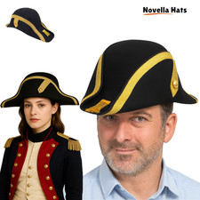 Vintage Style Army Bicorn Hat