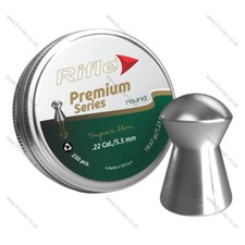 Rifle Premium Series Round .22/5.5mm Airgun Pellets (Qty 250)   Free P&P  L441