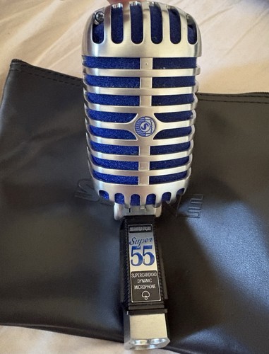 Shure super microphone - shure, 55