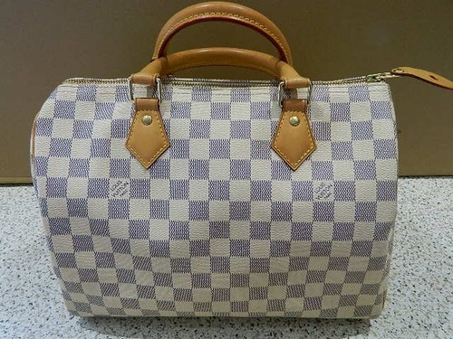 Louis vuitton bag - damier, azure