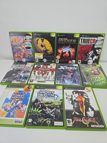 Original xbox games bundle