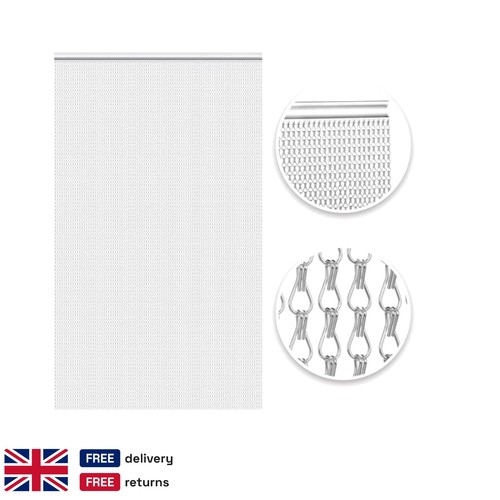 Silver chain fly screen door - fly,