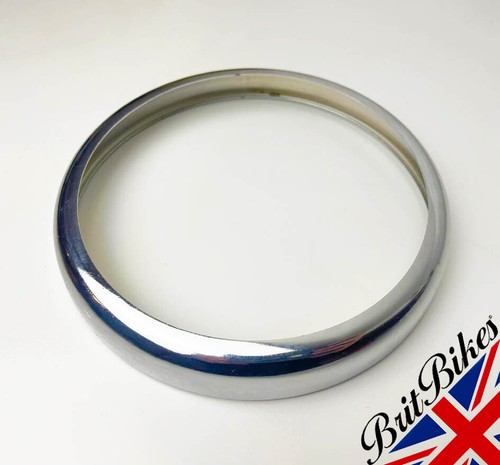 Chrome headlamp rim bsa - 5-3/4",