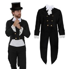 REGENCY GENTLEMAN COSTUME CHRISTMAS DICKENSIAN GENTLEMAN FANCY DRESS HISTORIC