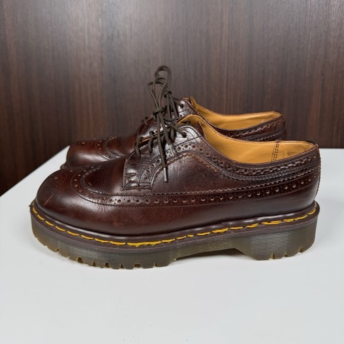 Martens 3898 brown wingtip - dr,