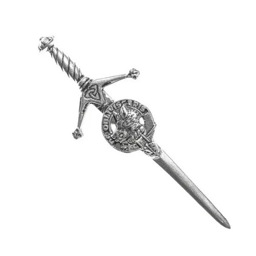 Art pewter clan crest kilt - art,