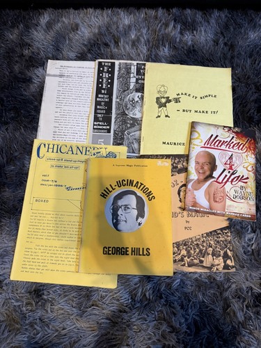 Job lot booklets magic - job,