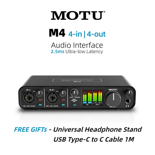 Motu professional usb c - m4,