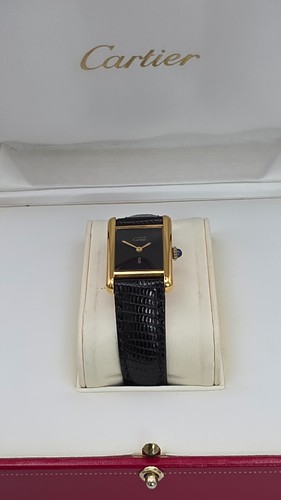 Must cartier tank 18ct gold - must, de