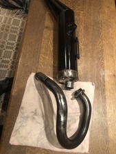 DRZ 400 E Model Exhaust Complete Original System Including Wider Header Pipe. 