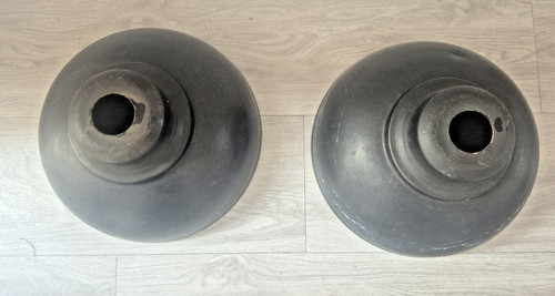 Pair industrial metal light - industrial,