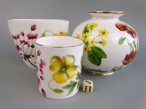 Spode country lane - vase, pot