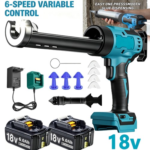 Cordless caulking gun glass - gun,