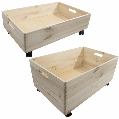 Extra large wooden pine crate - large,