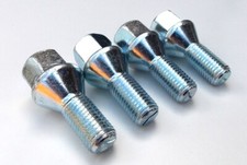 4 Wheel Nuts Lugs Fit Saab 9-3