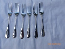 6 SILVER PLATE RAT TAIL