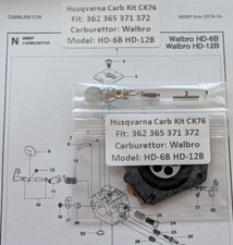 Husqvarna 362 365 dedicated