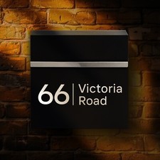 Personalised Wall Mounted Post