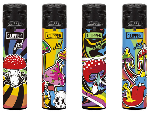 Clipper lighters round jet - lighters,