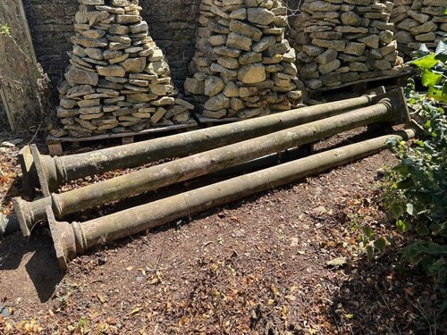 Cast iron stanchions - iron,