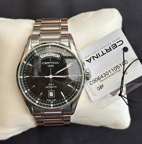 Certina automatic black - ds-1,